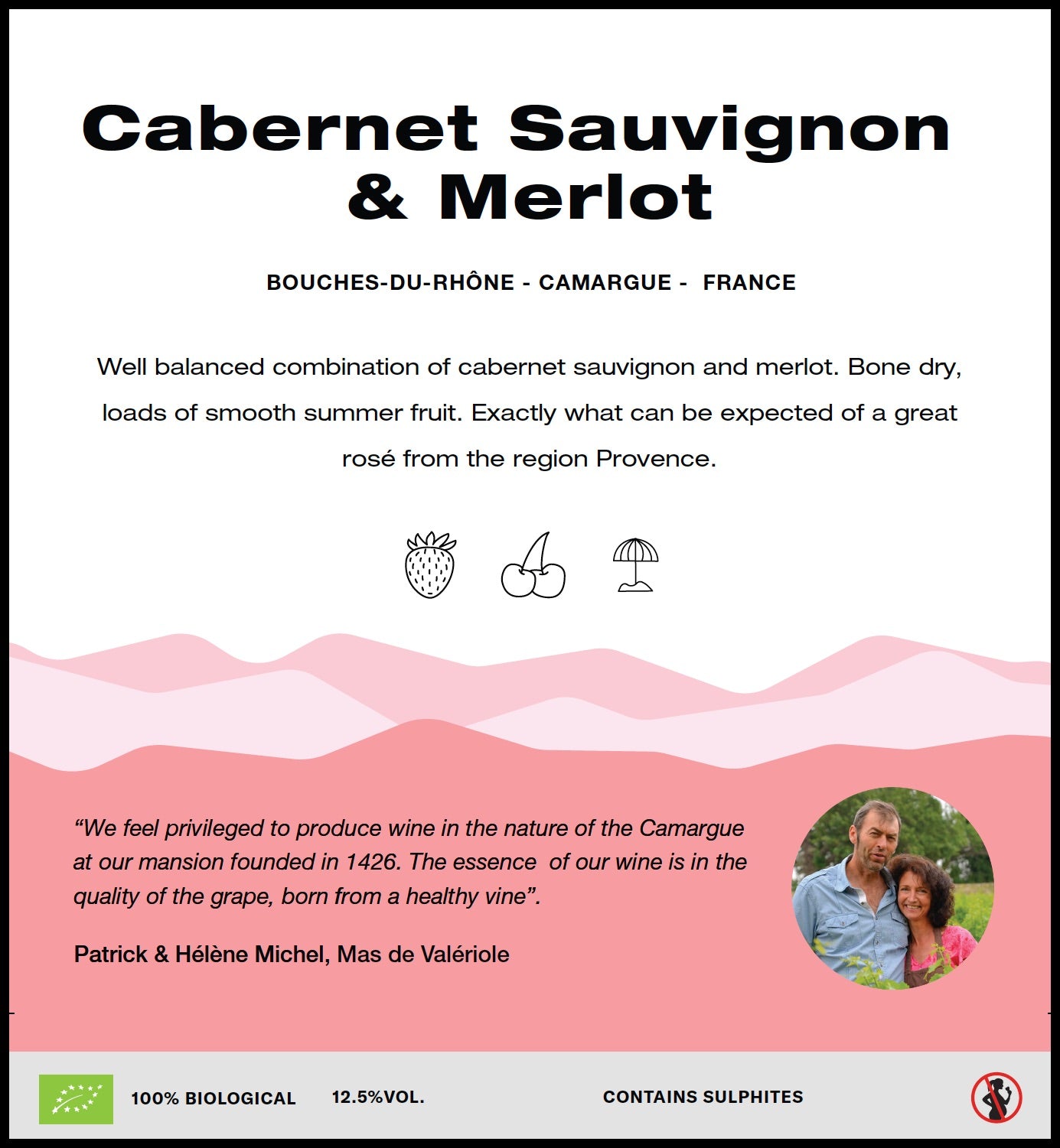 Cabernet sauvignon & Merlot (rosé) (Camargue)